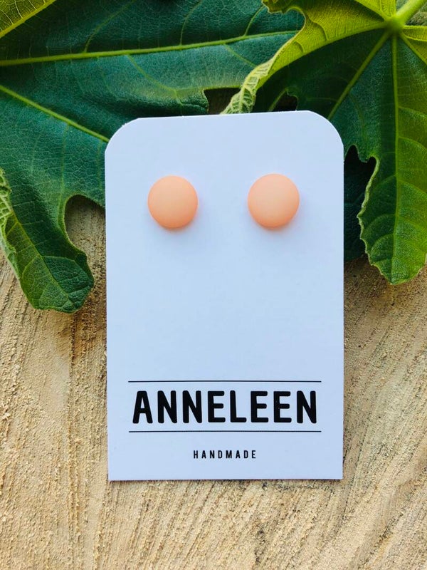 Oorstekers oranje roze