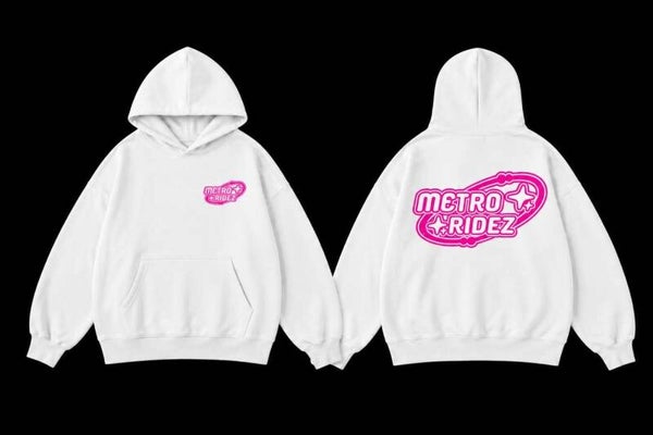 white hoodie