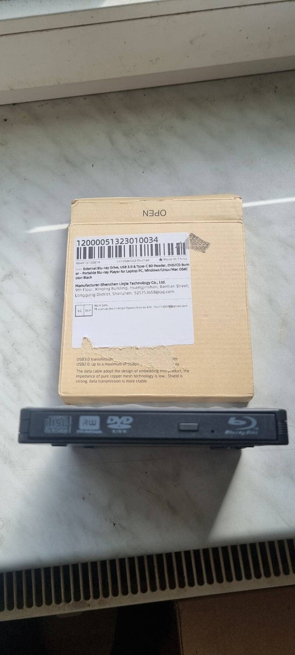 Mobiles DvD BlueRay Laufwerk 3.0