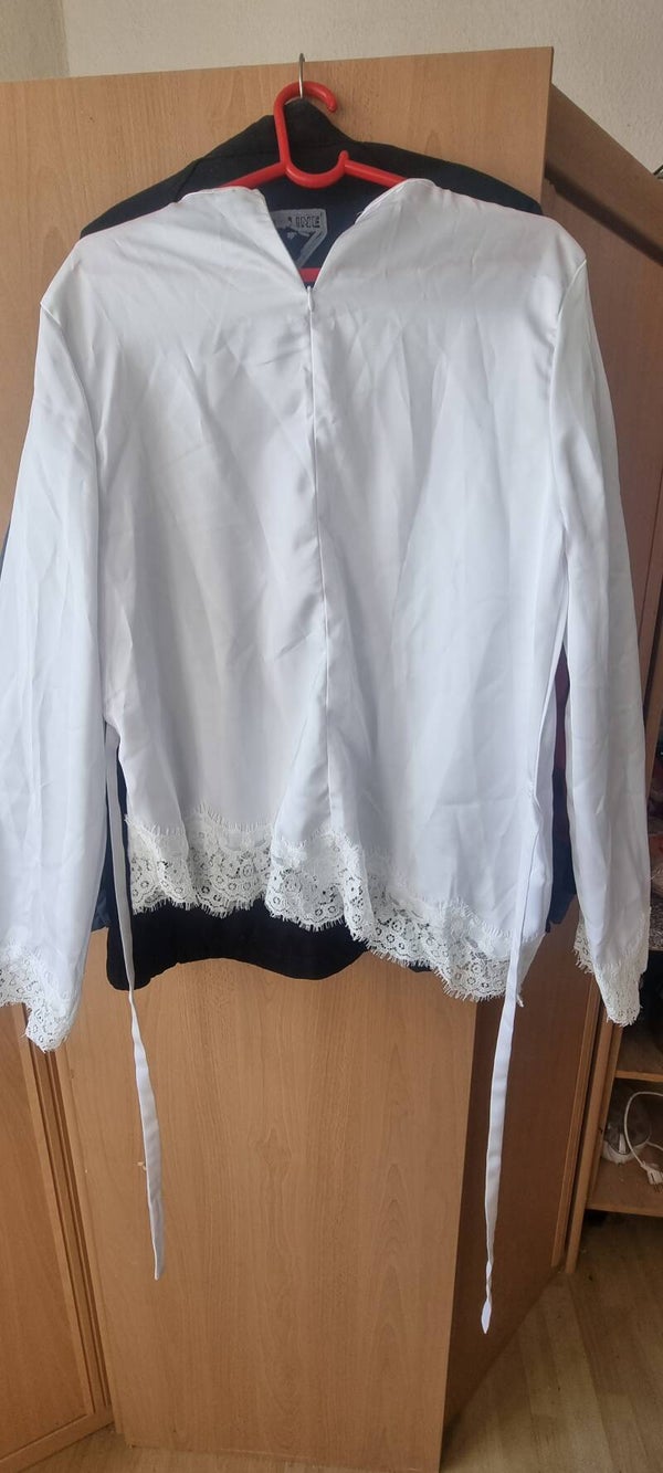 Weißes Oberteil Damen Gr M