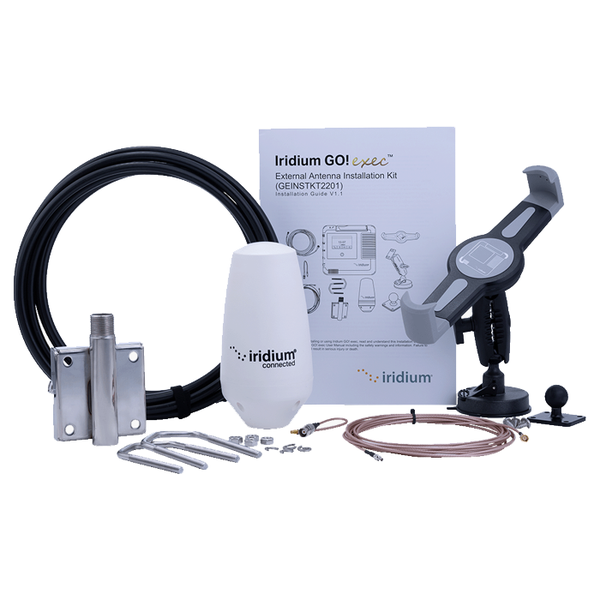 Iridium GO! exec® Premium Dual Mode Antenna Kit (With GNSS)