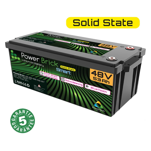 PowerBrick 48V-53Ah with LiFePO4 Solid-State cells