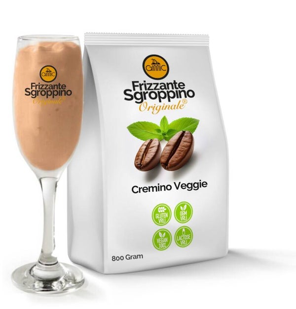 Frizzante Cremino veggie ijskoffie mix zak á 800g