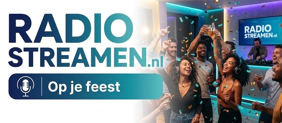 Radio streamen op je feest!!