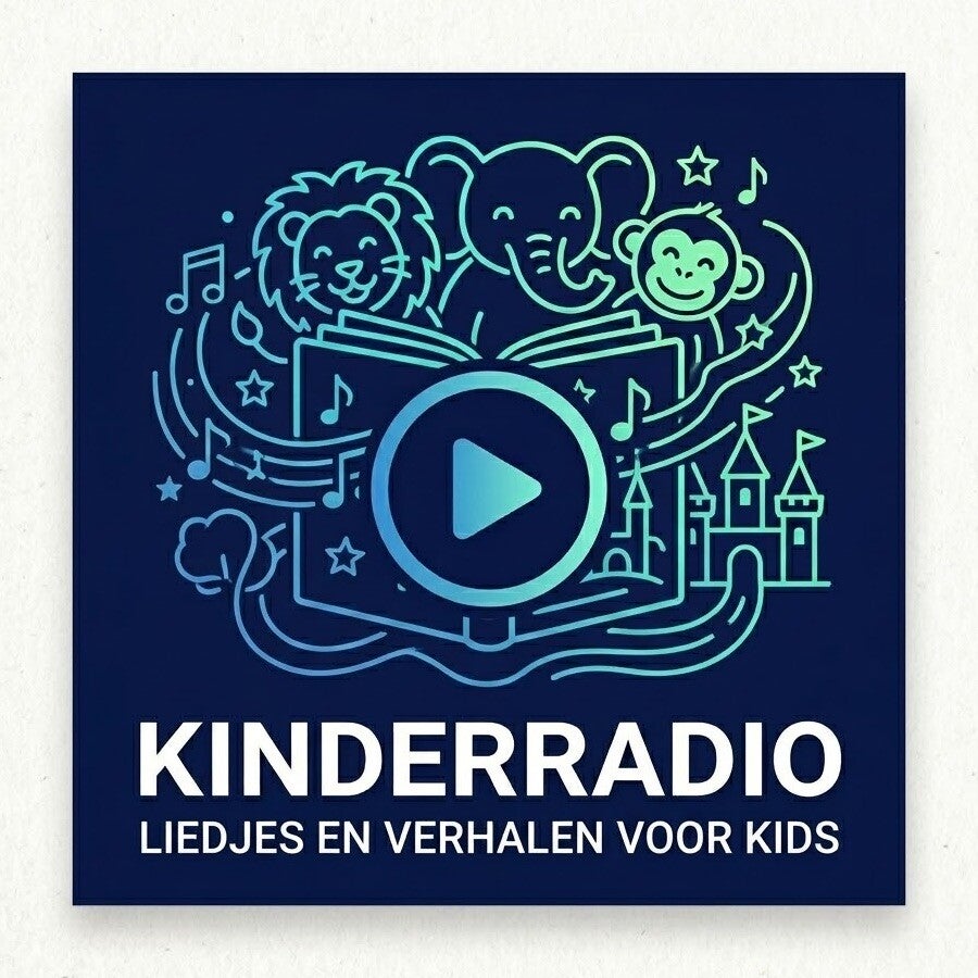 Kinderradio: vrolijke liedjes en verhalen voor kinderen