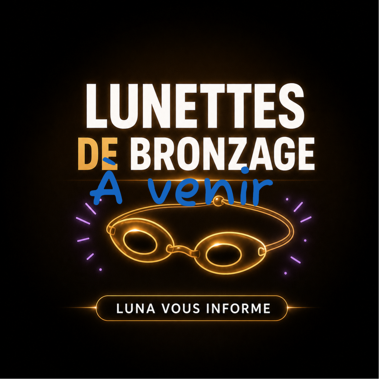 lunette de bronzage 