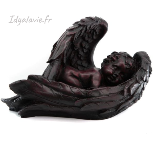 Statuette chérubin endormi