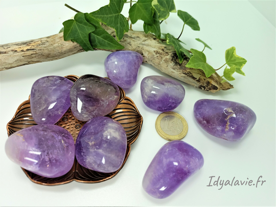 Améthyste pierre roulée 3 à 4 cm
