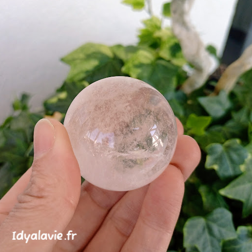 Sphère Cristal de roche 40 mm