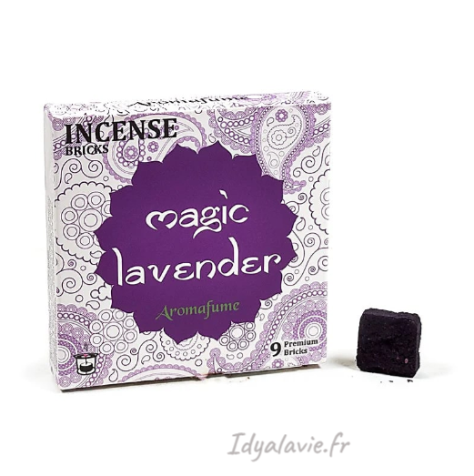 Briques d'encens Aromafume Magic Lavender