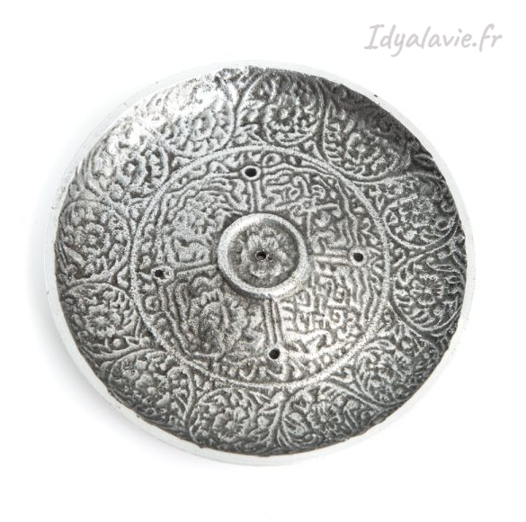 Porte-encens métal Arabesques