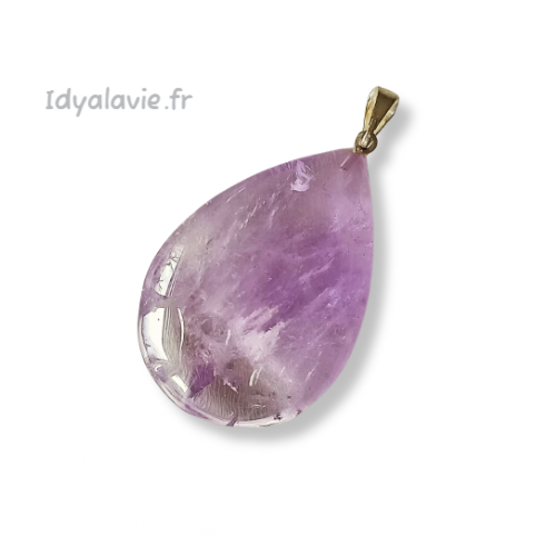 Pendentif goutte Améthyste