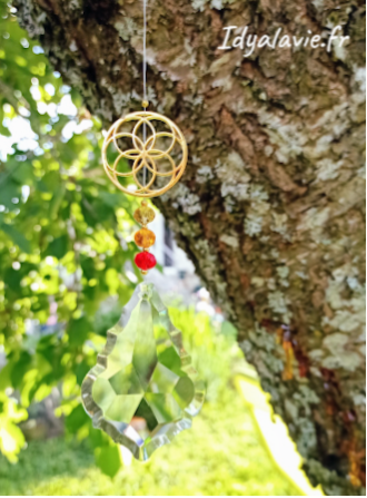 Attrape-Soleil Graine de vie flamme