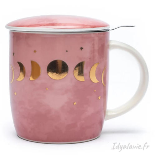 Tasse à infuseur Phase de lune