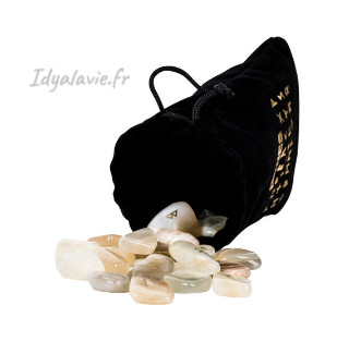 Runes S en Pierres de Lune de l'ancien futhark