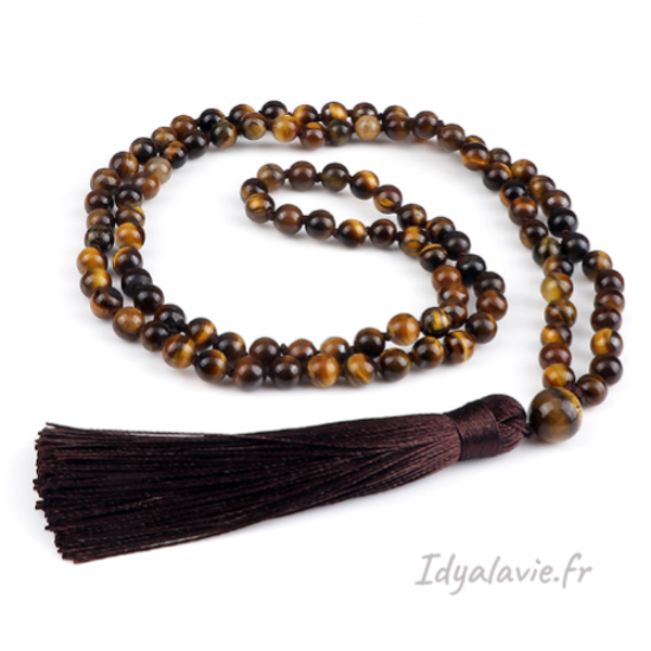 Mala en pierre Œil de tigre