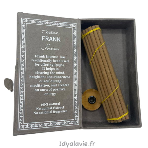 Coffret Encens dhoop himalayen Frankinsense