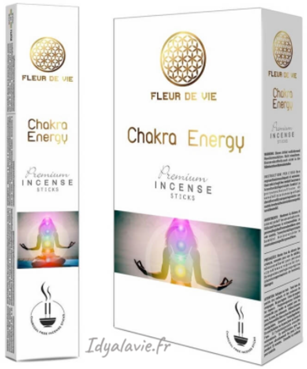 Encens Fleur de Vie Chakras Energy