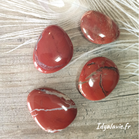 Jaspe rouge galet