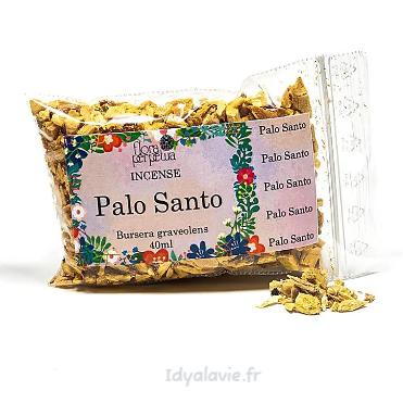 Sachet de copeaux de Palo Santo