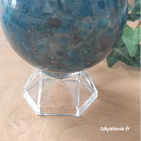 Support pour sphère ou œuf plexi conique