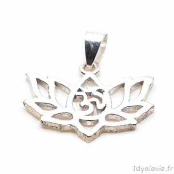 Pendentif lotus et AUM
