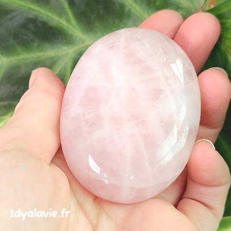 Quartz Rose galet Jumbo