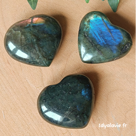 Labradorite cœur 50-60mm