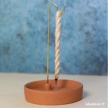 Porte-encens Népalais pour cordelettes