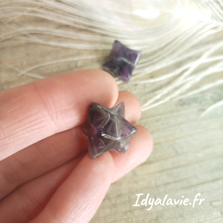 Merkaba Améthyste 12 mm