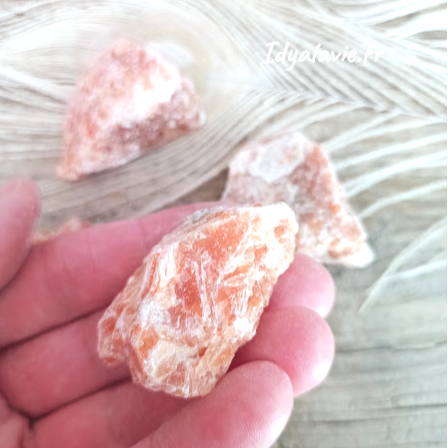 Calcite orange brute