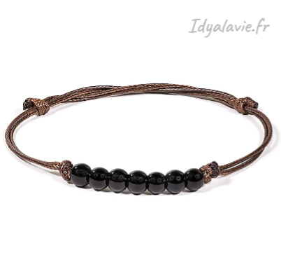 Bracelet ajustable Tourmaline