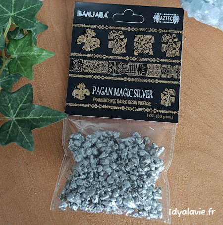 Résine d'arbre Banjara Argent magique païen