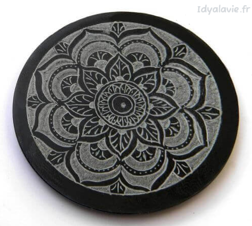 Porte-encens pierre Mandala