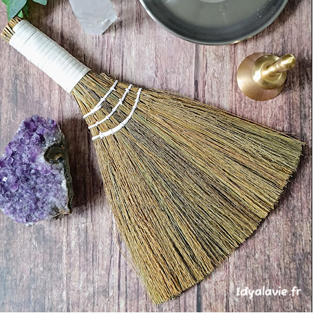 Petit balai en miscanthus