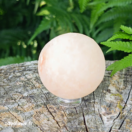 Sphère en sel d'Himalaya (halite) 40mm