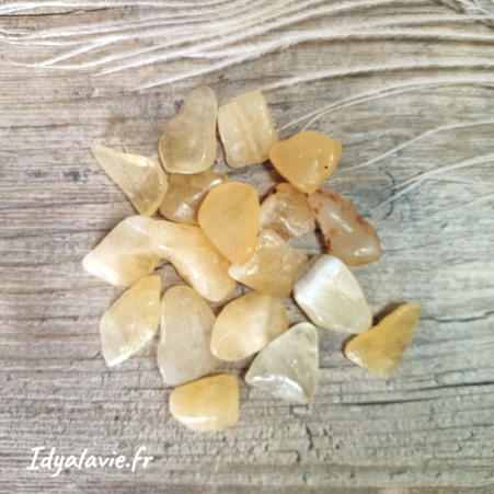 Calcite jaune gravier