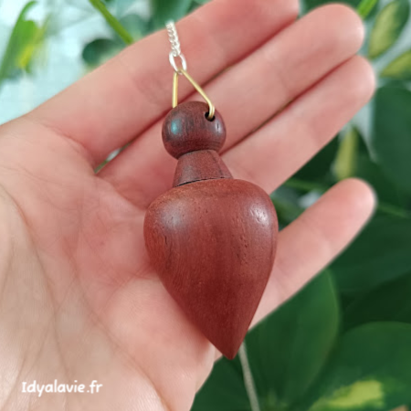 Pendule bois de rose