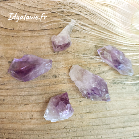 Améthyste pointe élestial mini