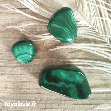 Malachite roulée