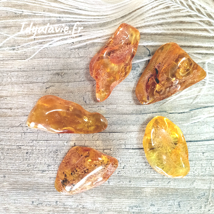 Ambre naturelle Balte roulée AA