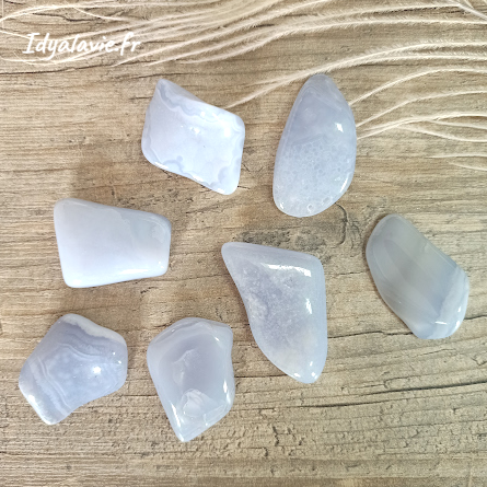 Calcédoine bleue Agate Blue Lace libre