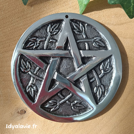 Porte-encens métal Pentacle