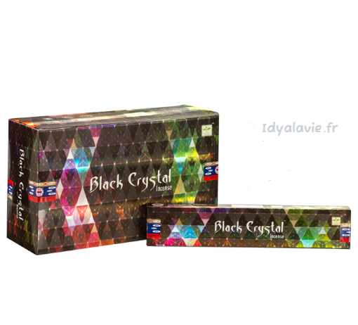 Encens Satya black Cristal