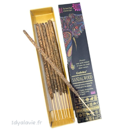 Encens Smudge bois de Santal Animal Spirit