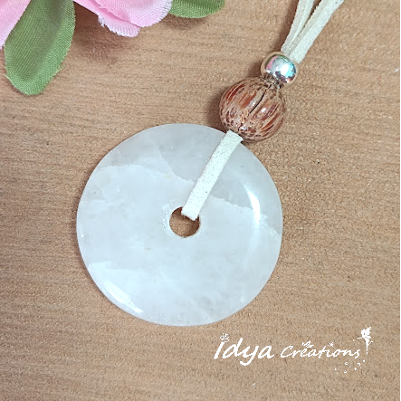 Donut Cristal de roche coulissant