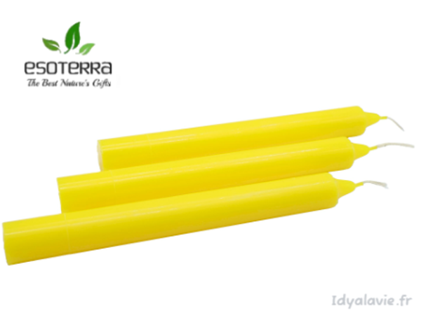 bougie jaune