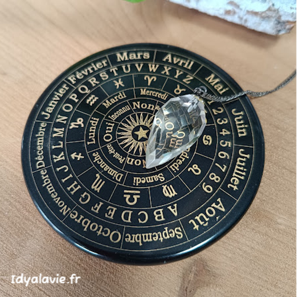 Plaque divinatoire en onyx