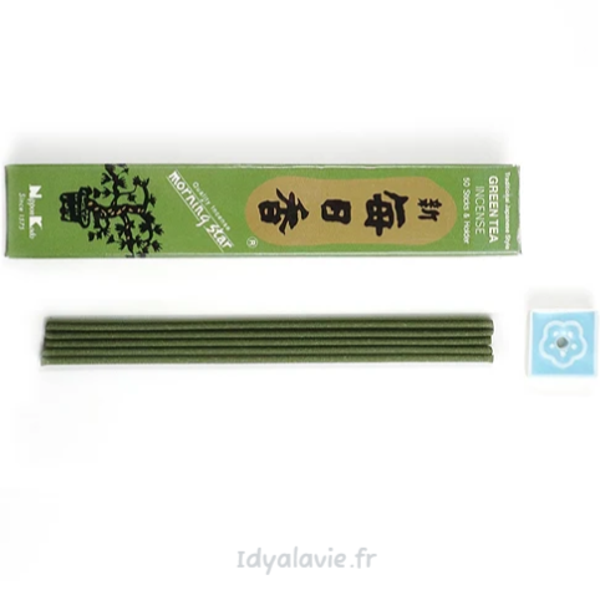 Encens Japonais MS Thé Vert 50 bâtonnets