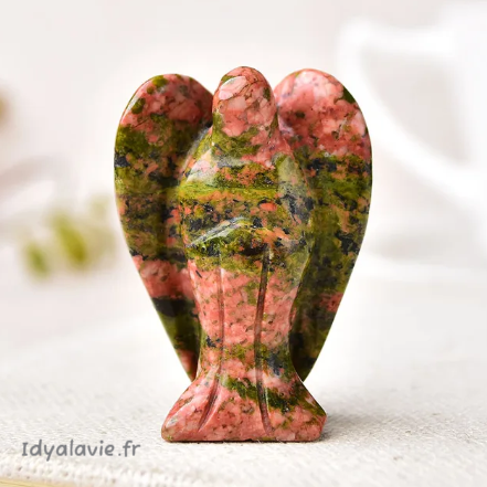 Ange en Unakite 38 mm